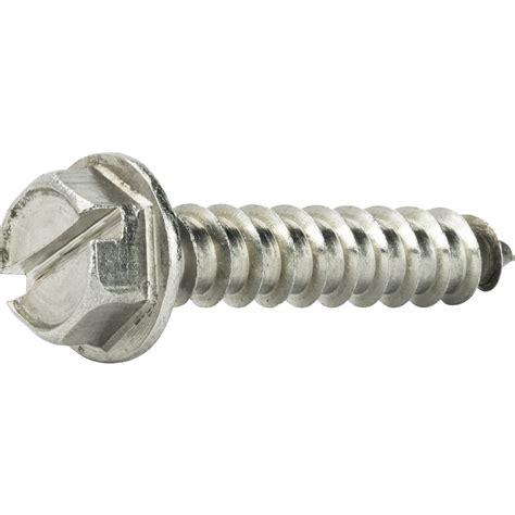 hex head sheet metal screw sizes|stainless steel hex head screws.